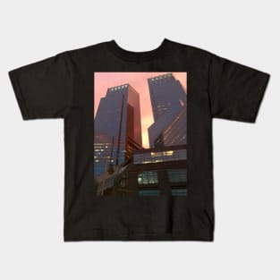 Columbus Circle, Manhattan, New York City Kids T-Shirt